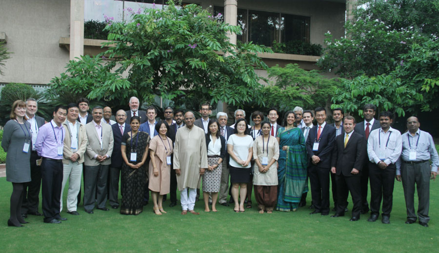 2016 AADC 뉴델리 회의 참석자들, 2016년 8월 10-11일, 인도 뉴델리